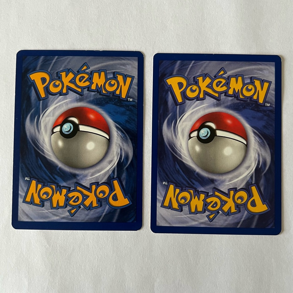 Vintage Pokemon Abra & Kadabra Playing Card - Picture 2 of 2